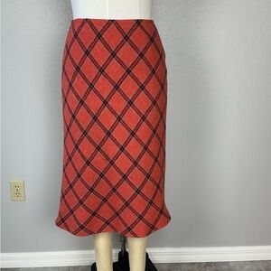 Neiman Marcus Womens Skirt Size 6 Wool Blend Vintage Midi